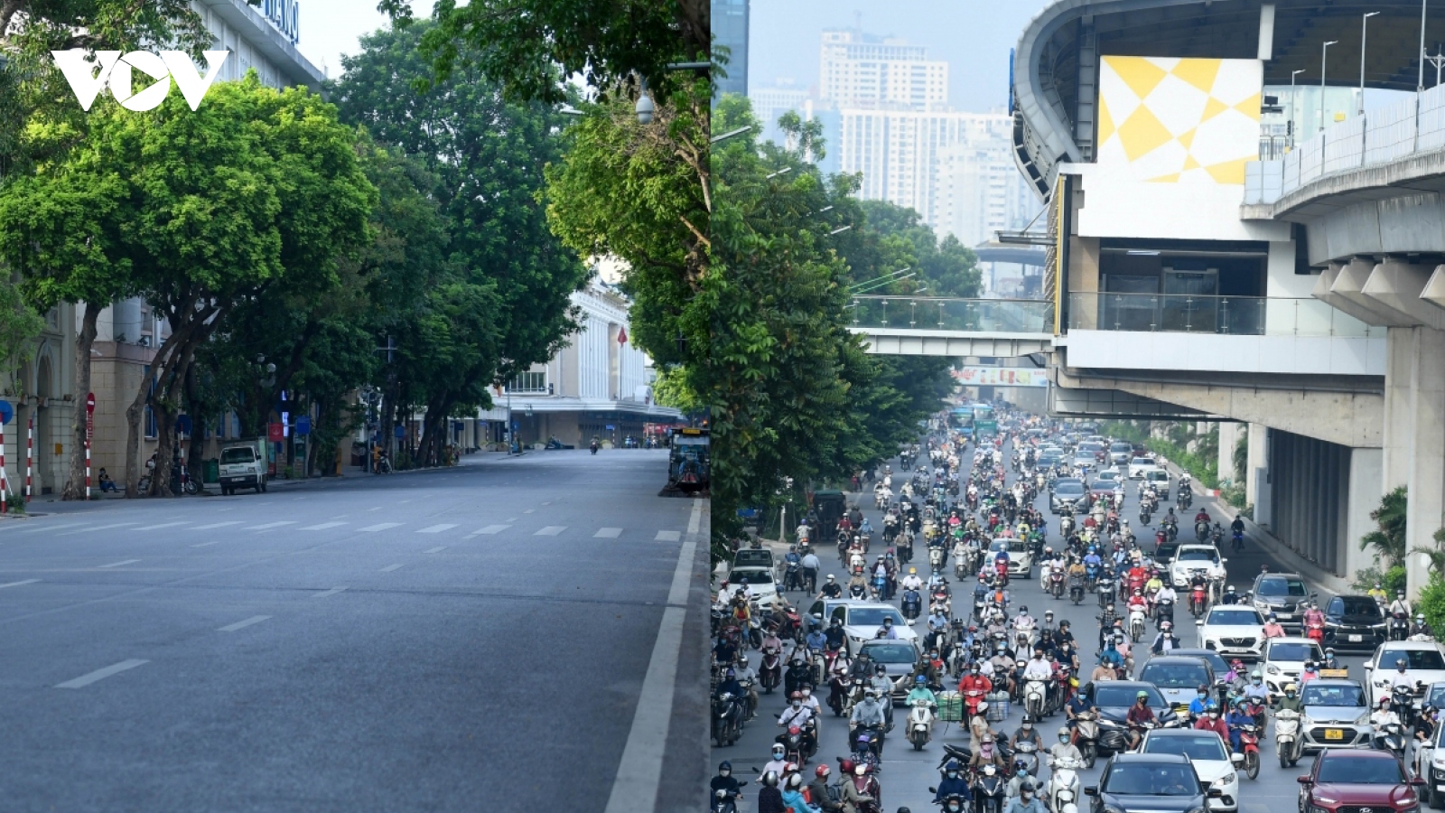 First day of social distancing rules in Hanoi sees mixed reaction